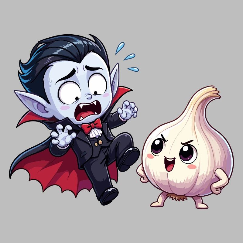 Vampire rencontre ami à l’ail