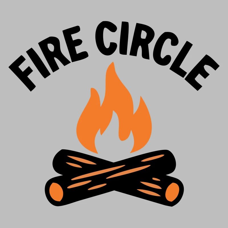 Campfire Fire Pit Camping Boy Scout