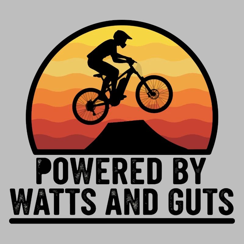 Sunset E-MTB Ebike Jump Power