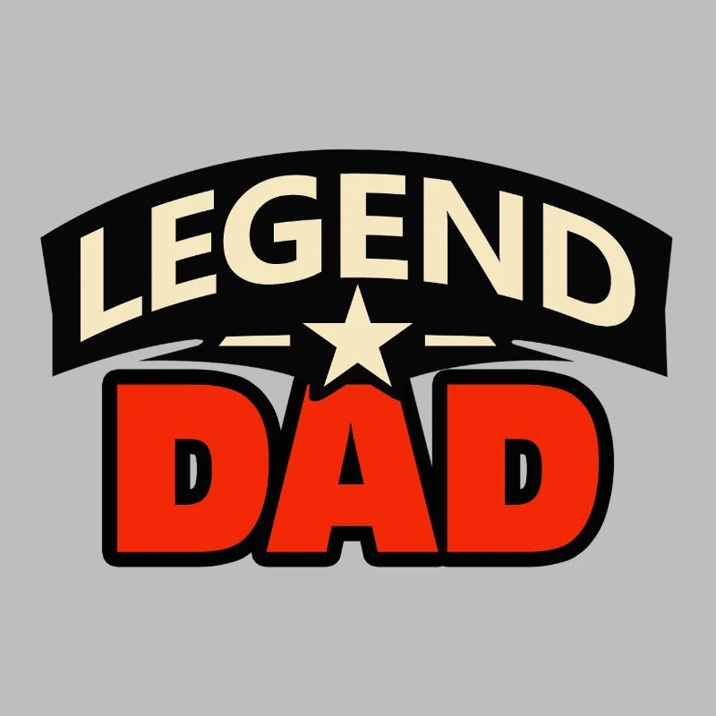 Legend dad – Funny Father Design