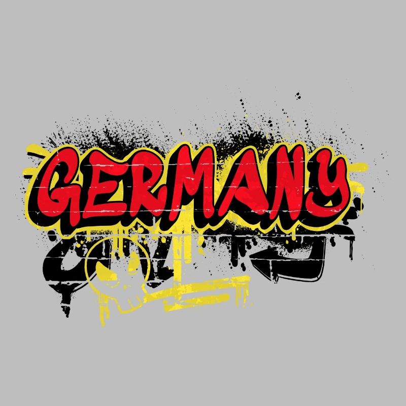 Germany Graffiti Flags Design