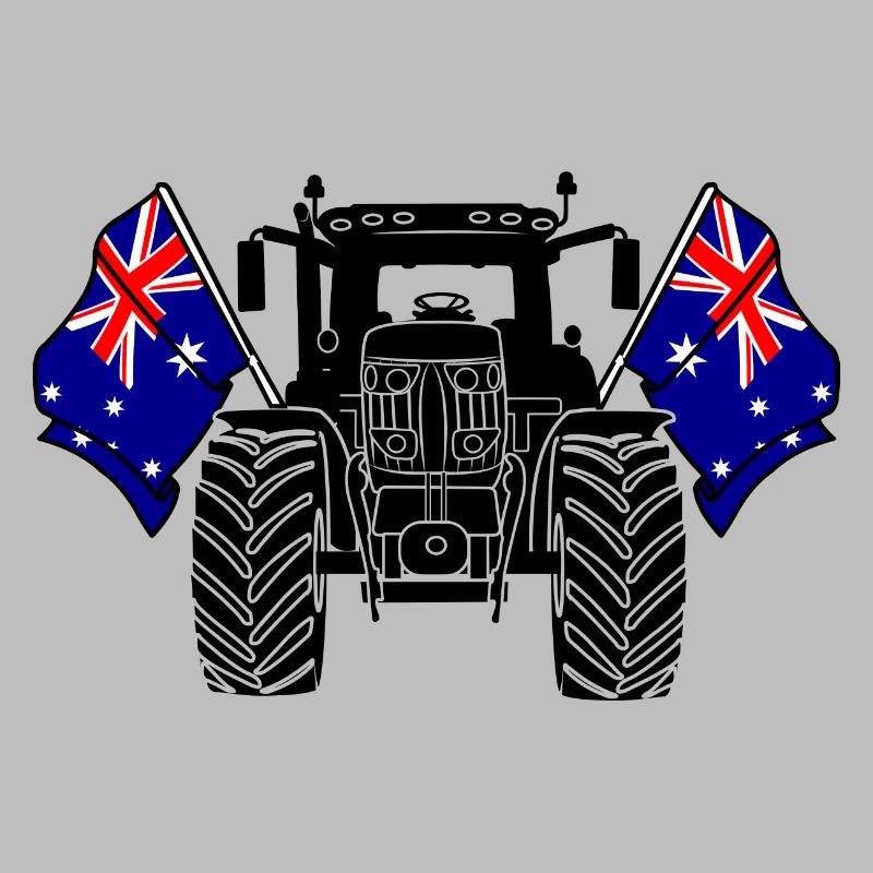 Tractor two flags Australia