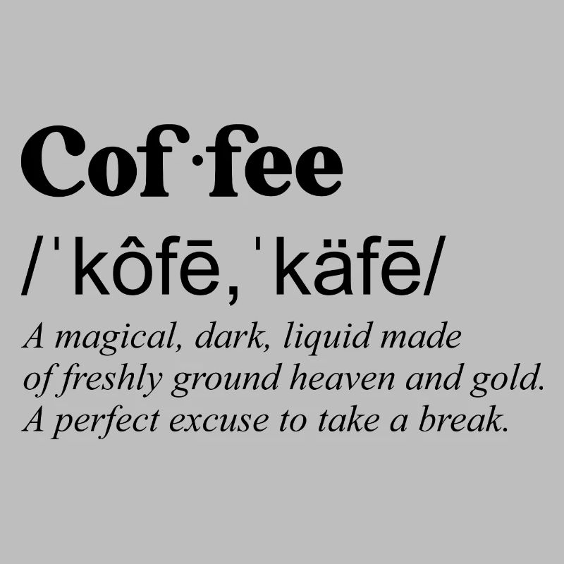 Cof Fee Minimalist Coffee Typography