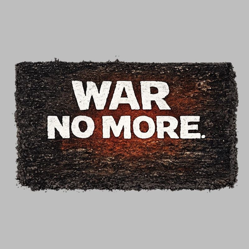 War No More – Sticker Peace & Humanity