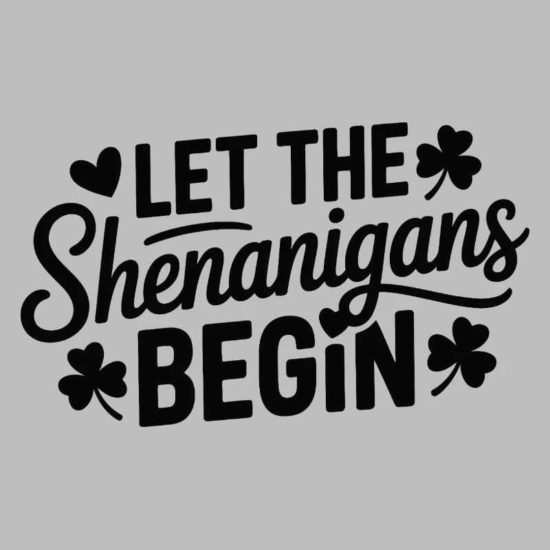 Narrestreger begynder Shamrock-manuskriptet