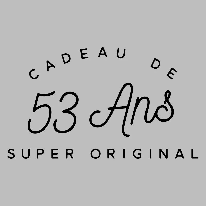 Cadeau 53 ans 