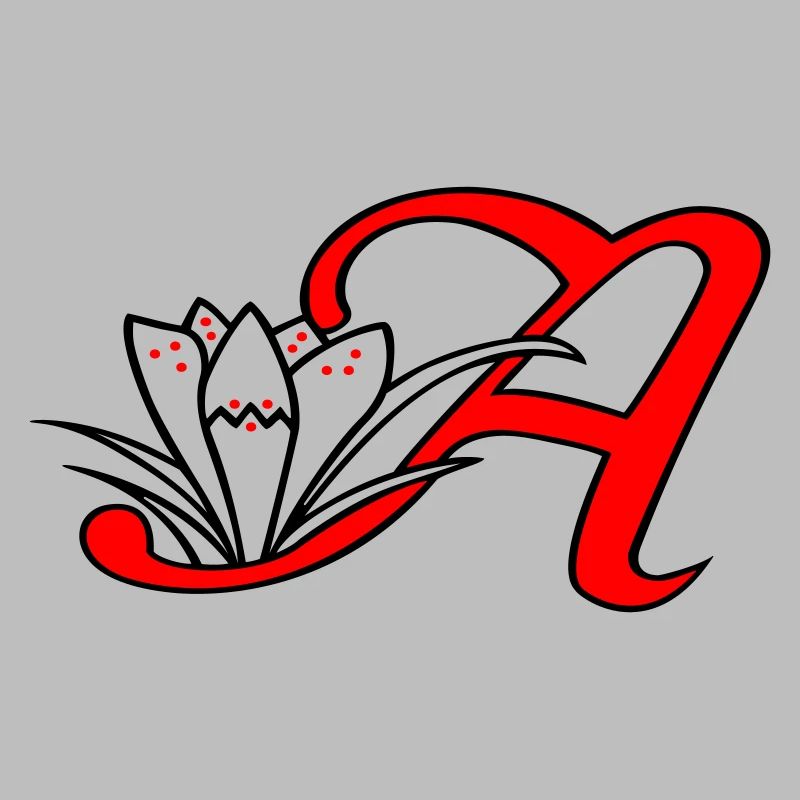 Letter A Initial