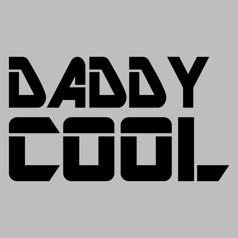 Dessin au trait géométrique Daddy Cool