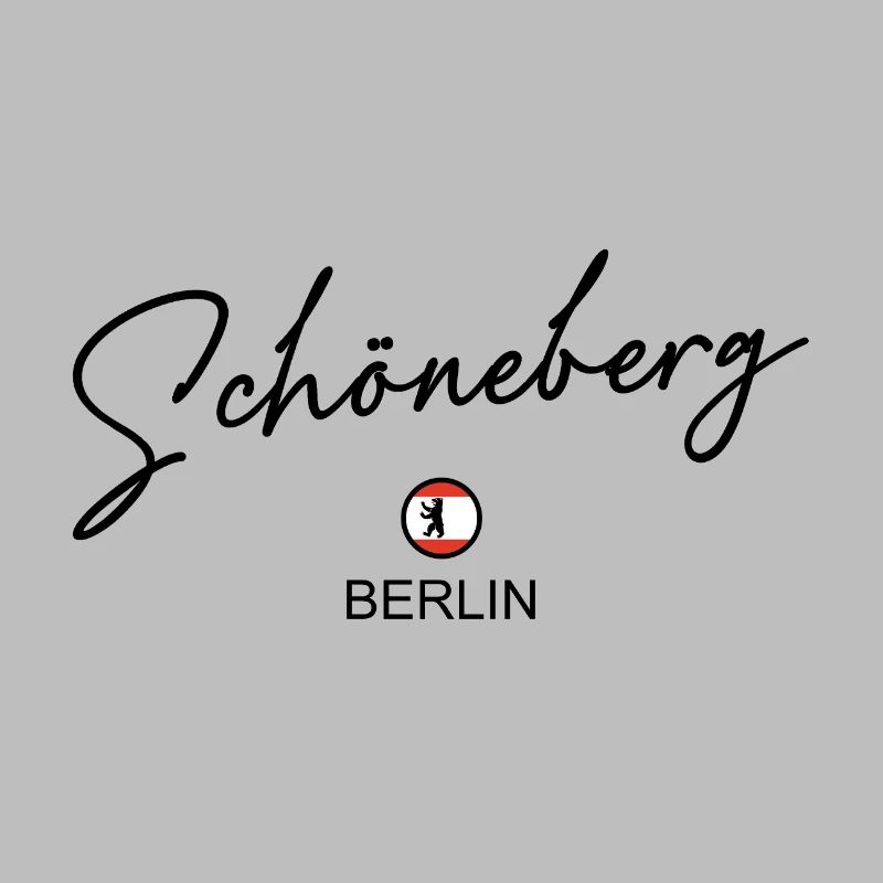Schöneberg - Drapeau de Berlin - Ours de Berlin