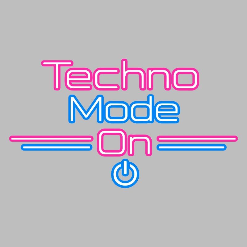 Techno Mode Neon On