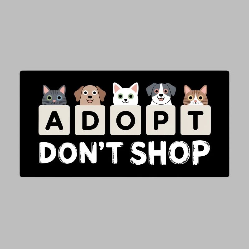 Adopt Don't Shop – Animals on Dice, Shelter