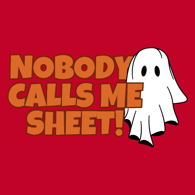 Nobody Calls Me Sheet Ghost Tee