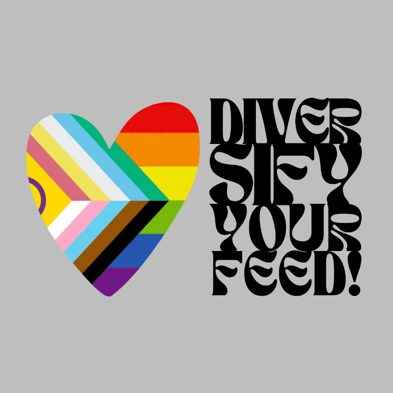 🌈♿ Diversify Your Feed –Progress Pride&Disability