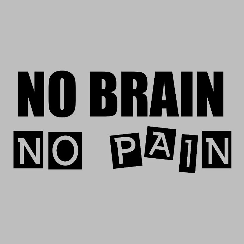 Pas de cerveau, pas de douleur