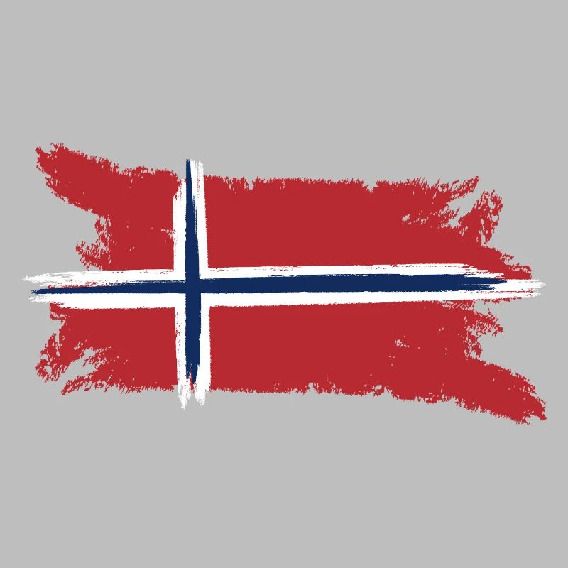 Drapeau norvégien en Scandinavie