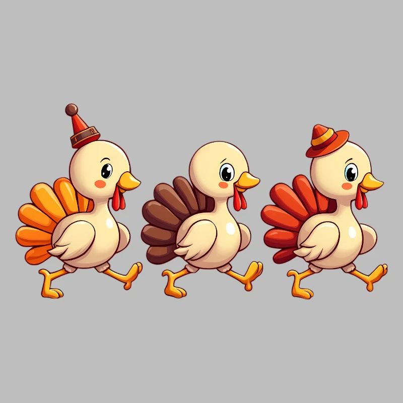 Bébé dinde de Thanksgiving