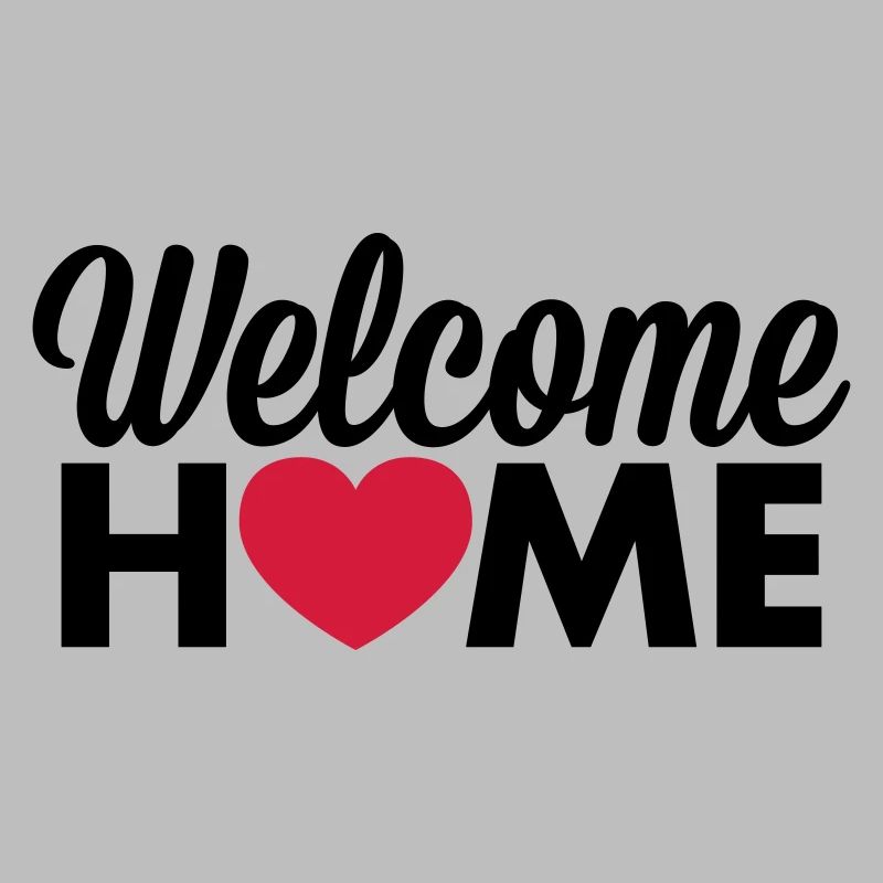 Welcome Home heart
