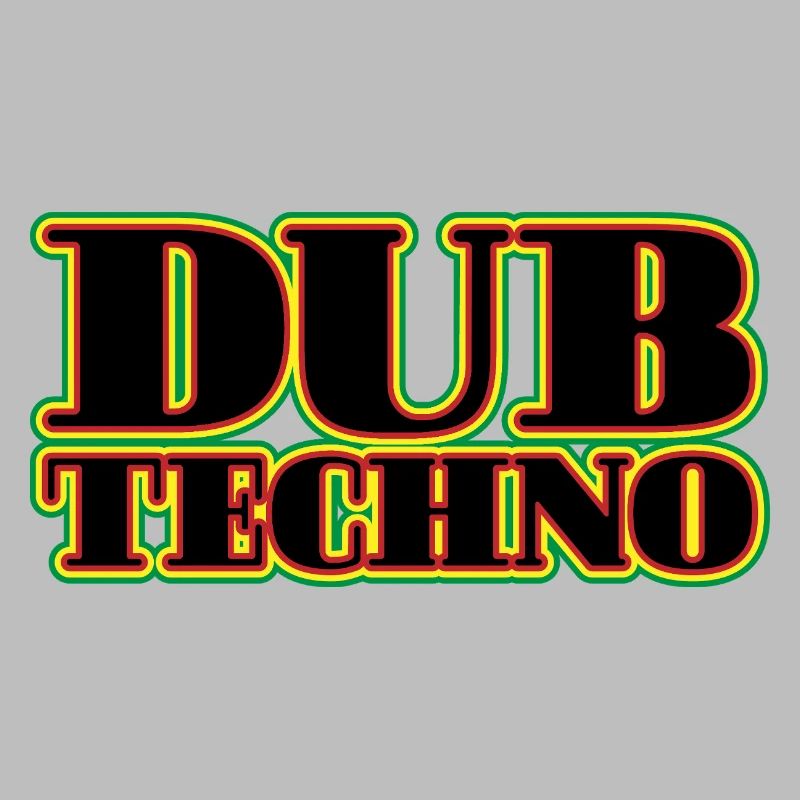 Dub Techno Neon Retro