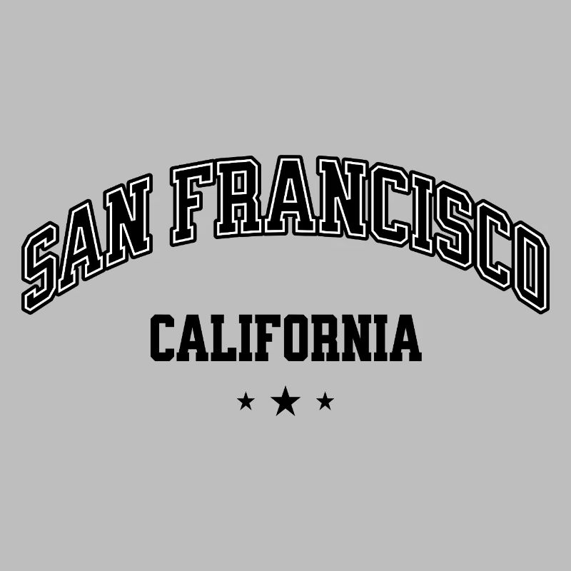 San Francisco Arch Text Tee