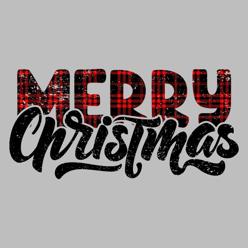 Plaid Glitch Typography