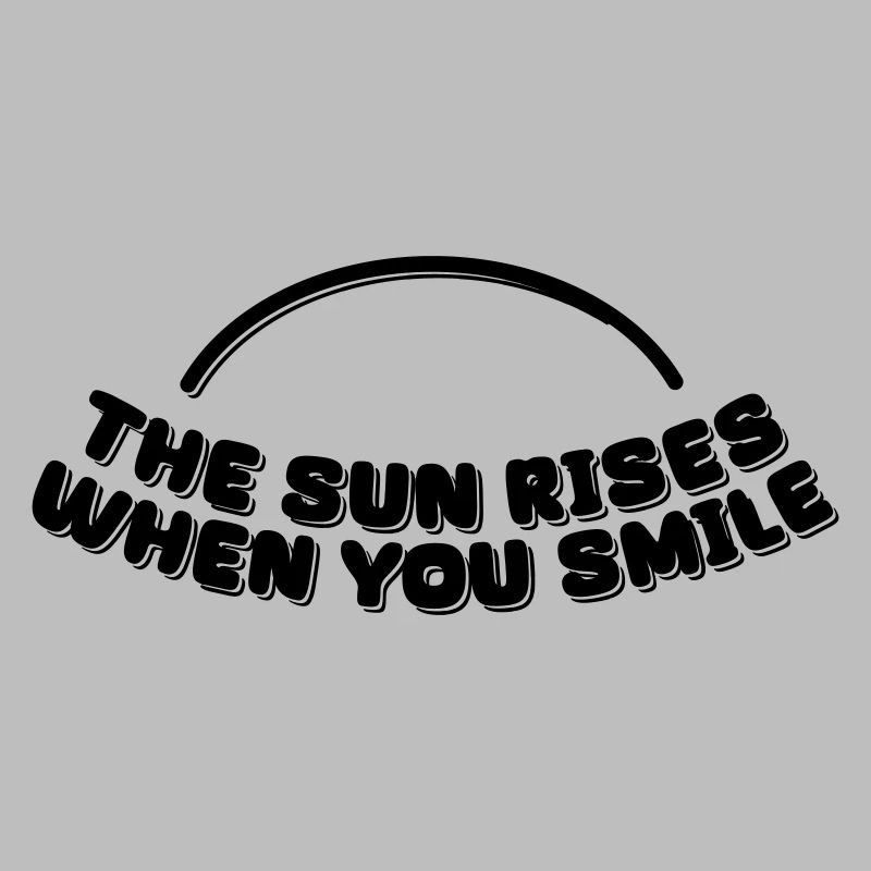Le soleil se lève quand vous souriez