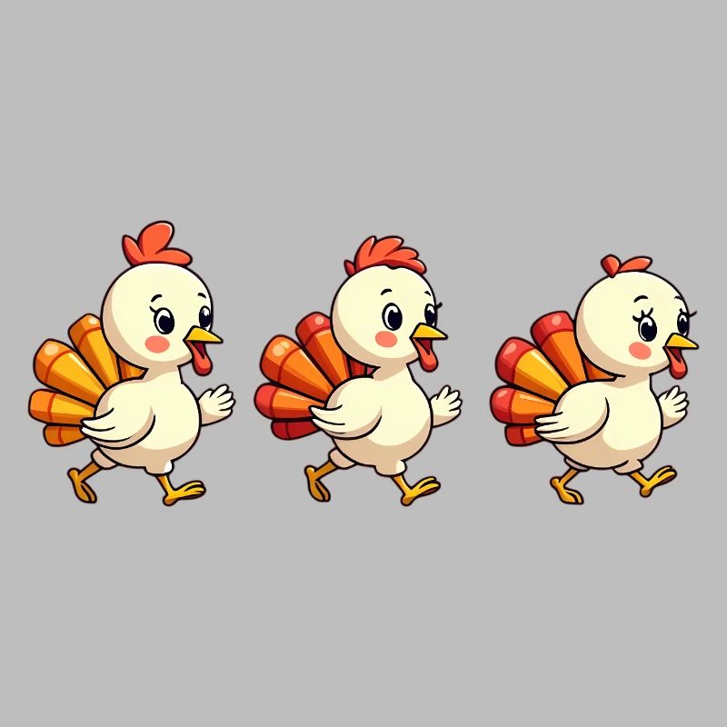 Bébé dinde de Thanksgiving