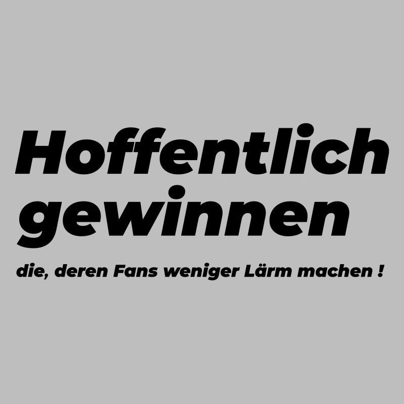 Hoffentlich gewinnen