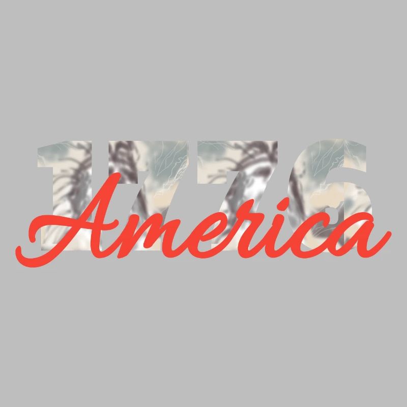 1776 America Script Overlay