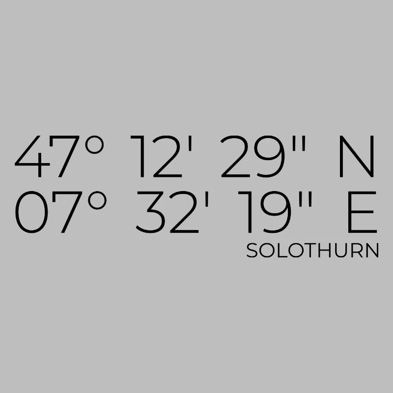 Coordonnées Soleure