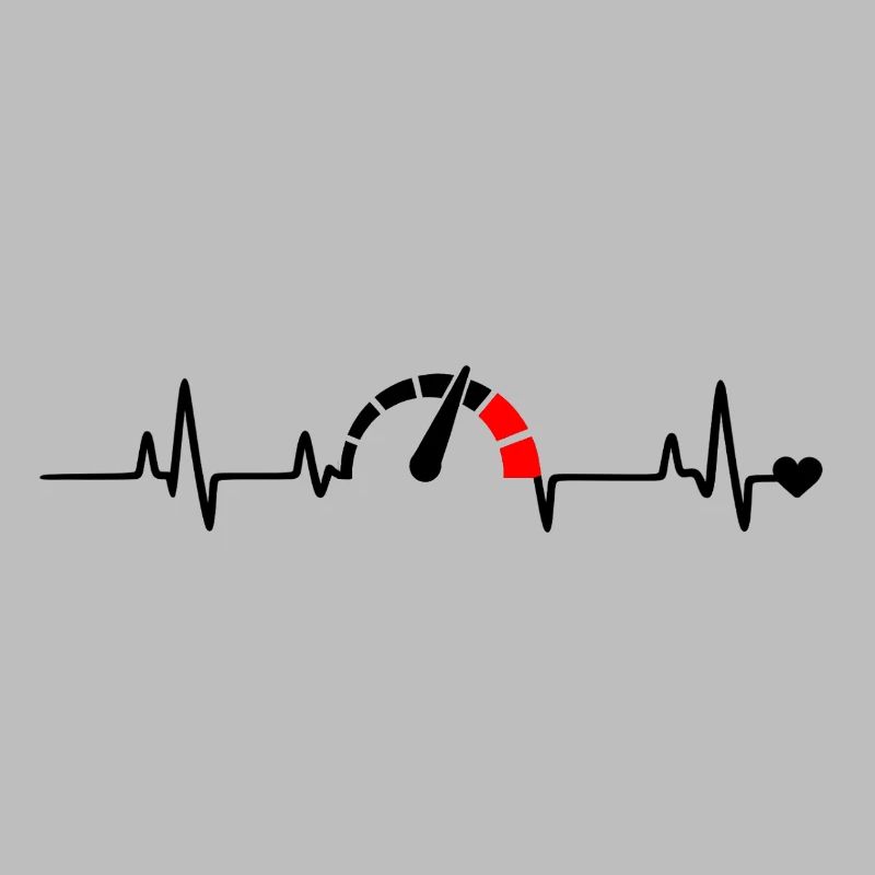 Motif du logo du ruban du segment rouge