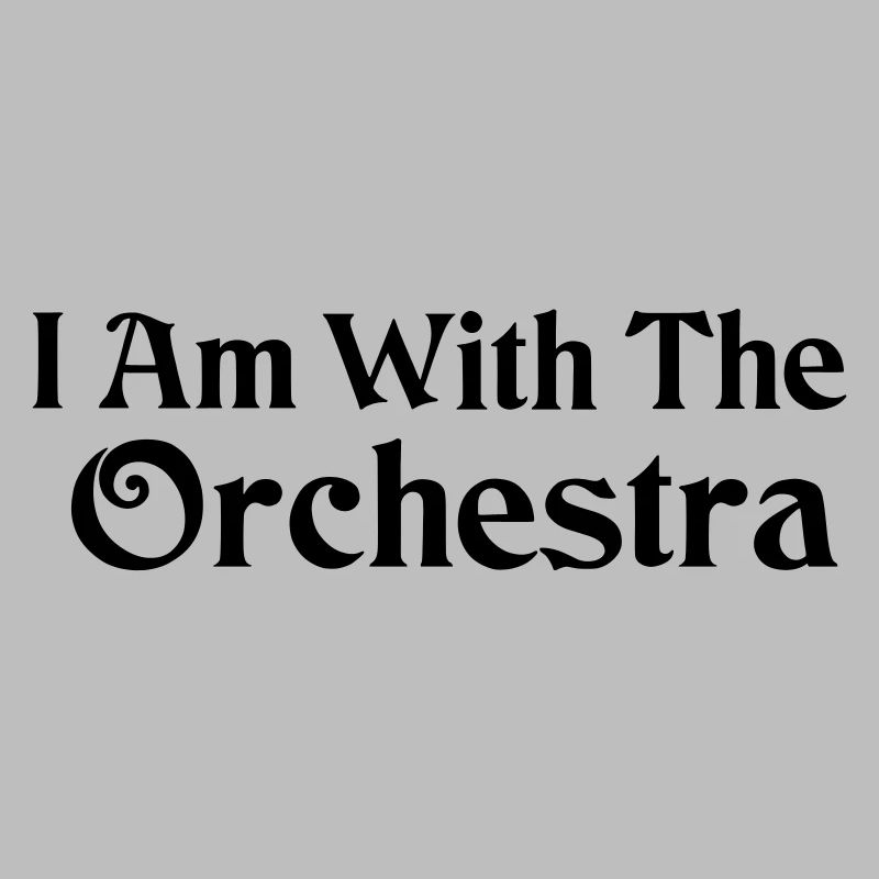 Je suis avec l’orchestre
