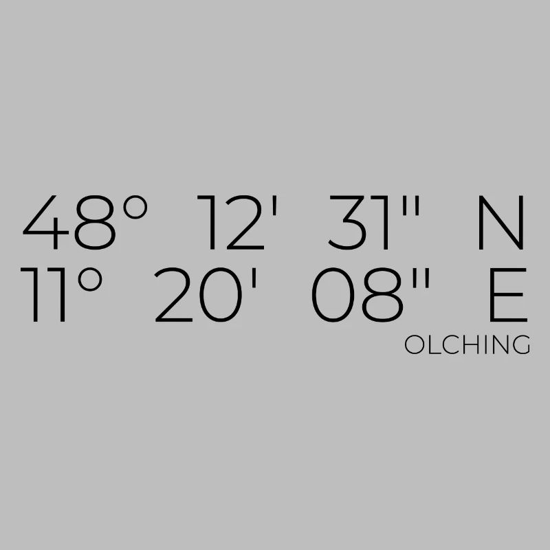 Coordinates Olching Bavaria