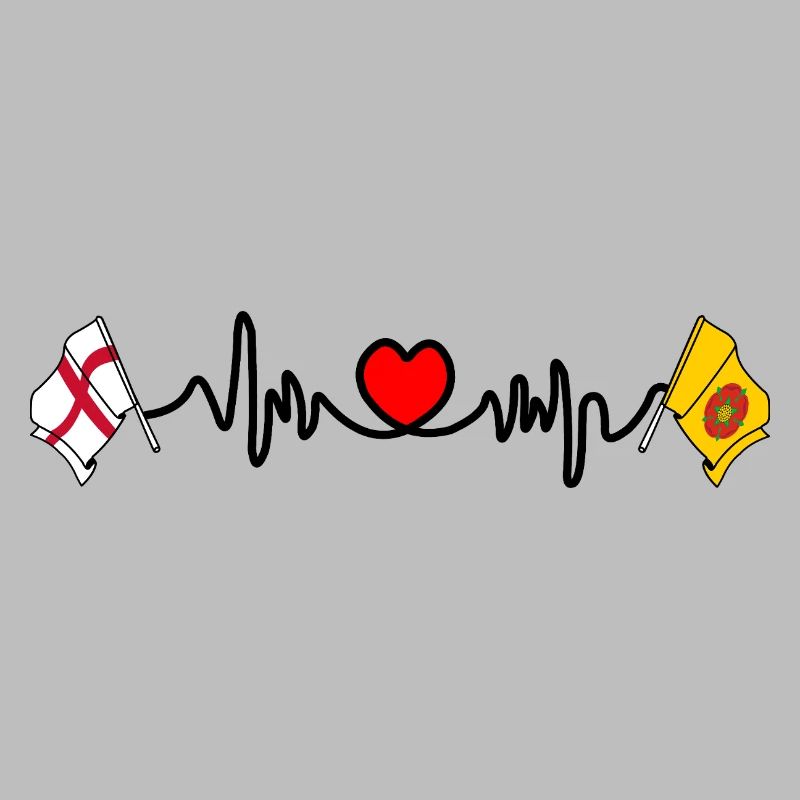 Lancashire- und England-Herzfrequenz
