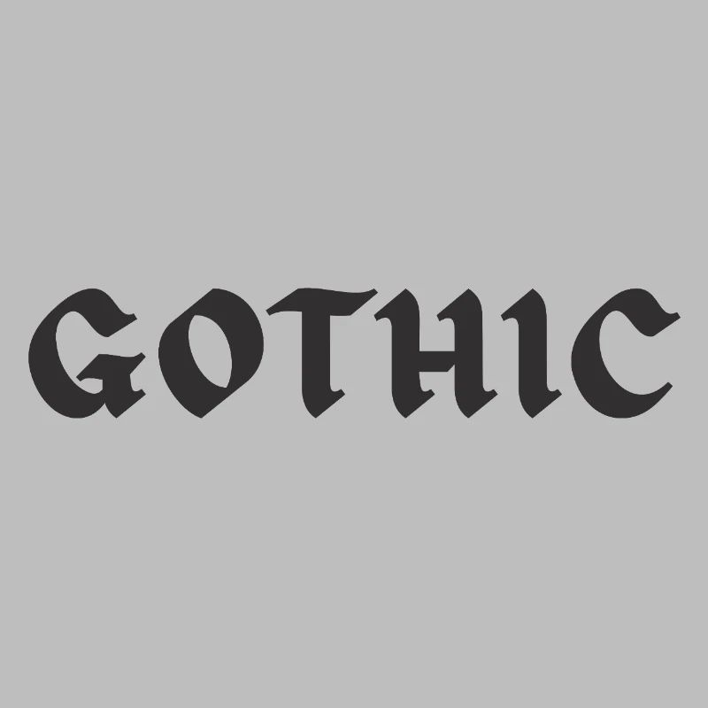 Édition Gothique Noir