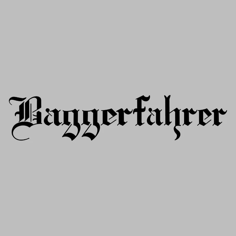 Baggerfahrer