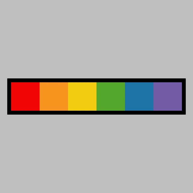 LGBT rainbow schwarz