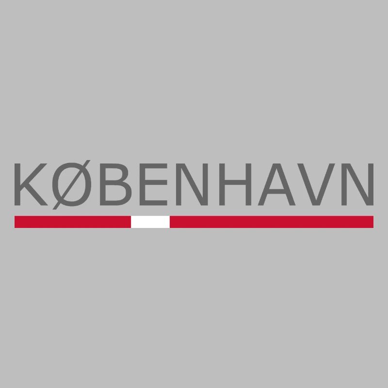 Kobenhavn - Copenhague - Kopenhague - Danemark Drapeau