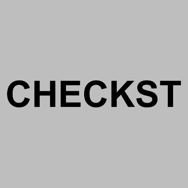 checkst schwarz