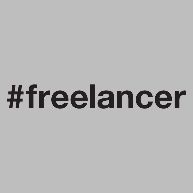 Hashtag de freelance