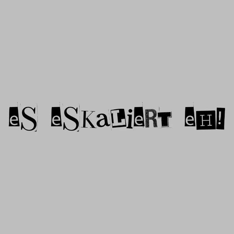 It's escalating anyway!