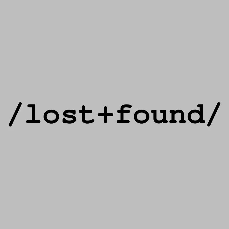Lost+Found - /lost+found/ folder