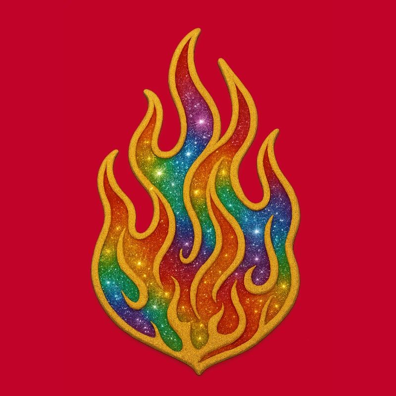 Rainbow Fire Patch
