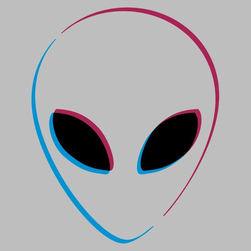 3D effect alien