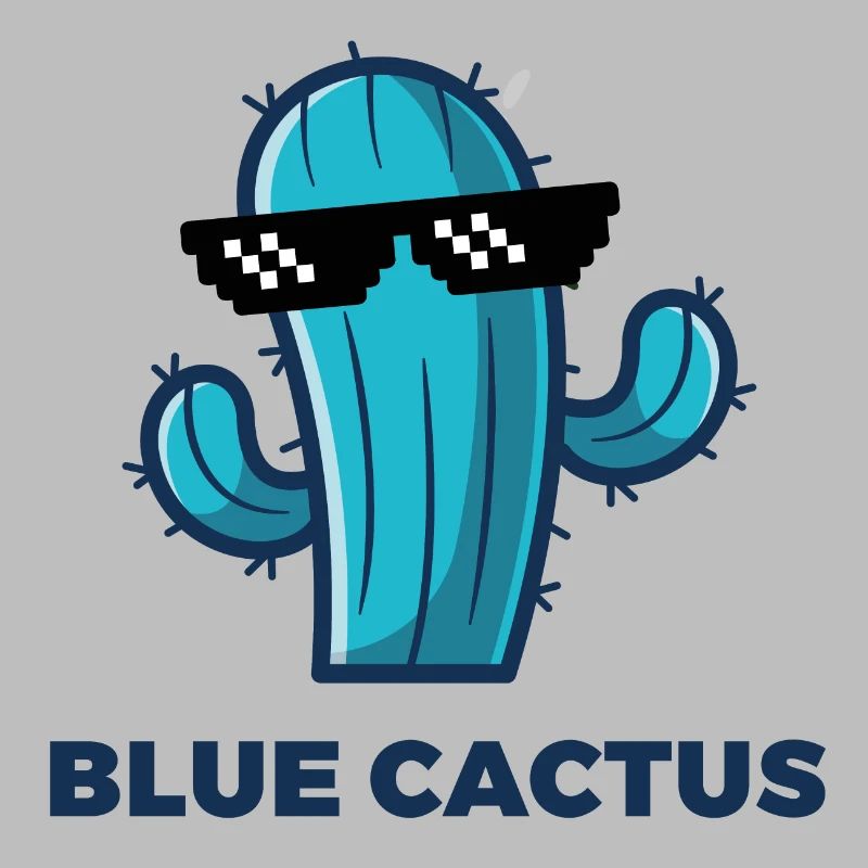Blue Cactus Thug - Exprime ta coolitude !
