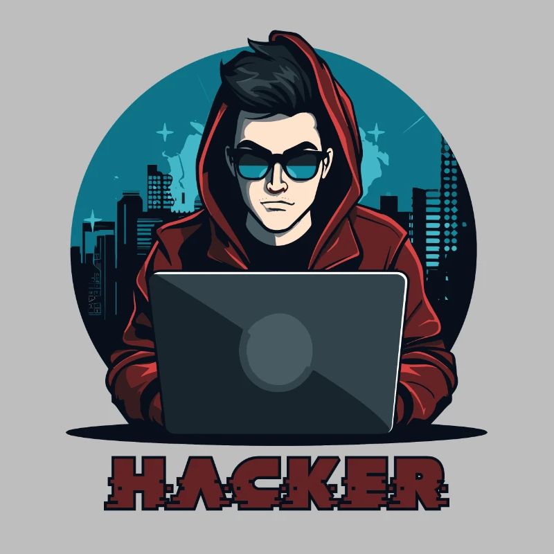 Lunettes de soleil Hacker Hacker Hacker anonyme