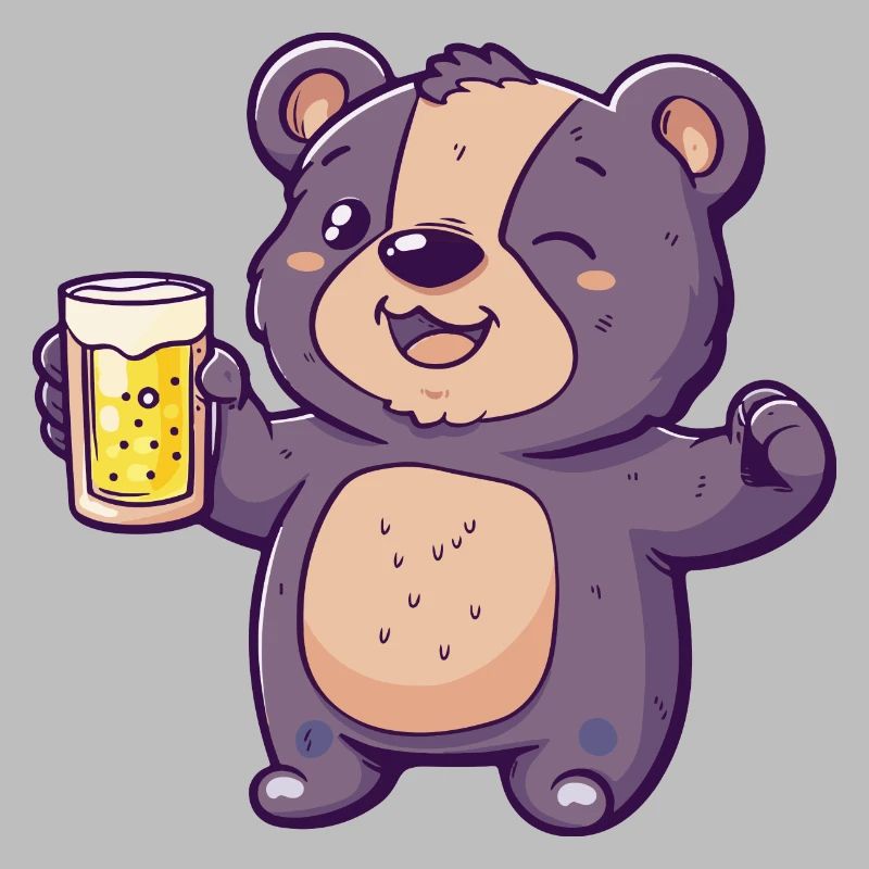 Bear Beer Comic Party