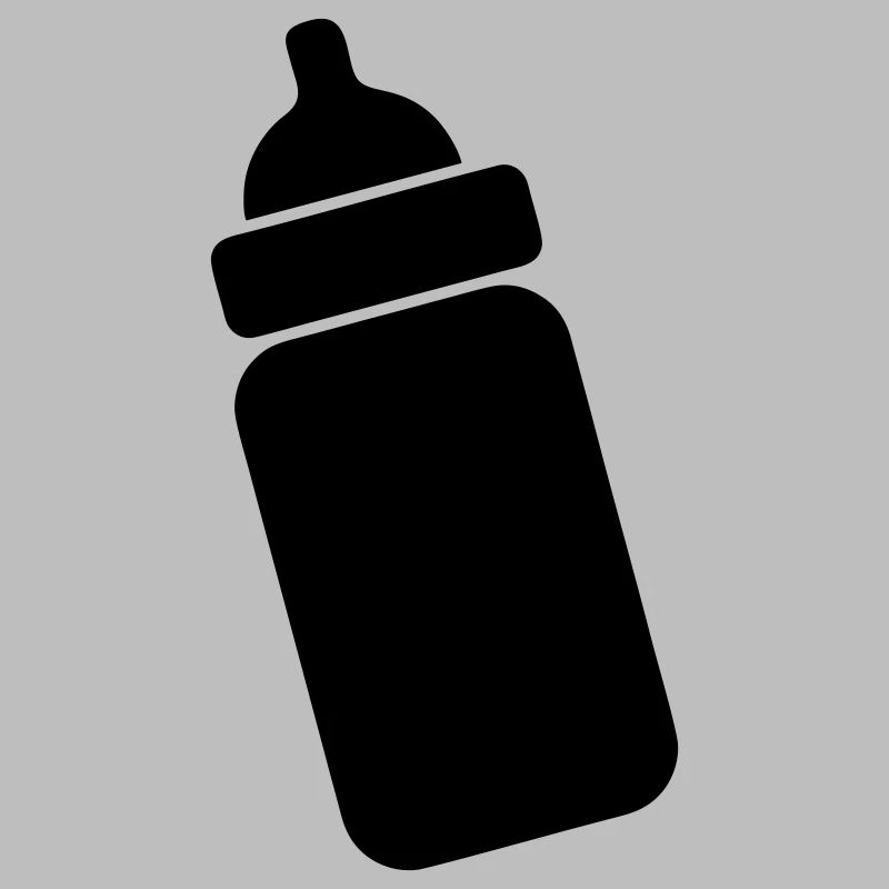 Image de teinte transparente du biberon