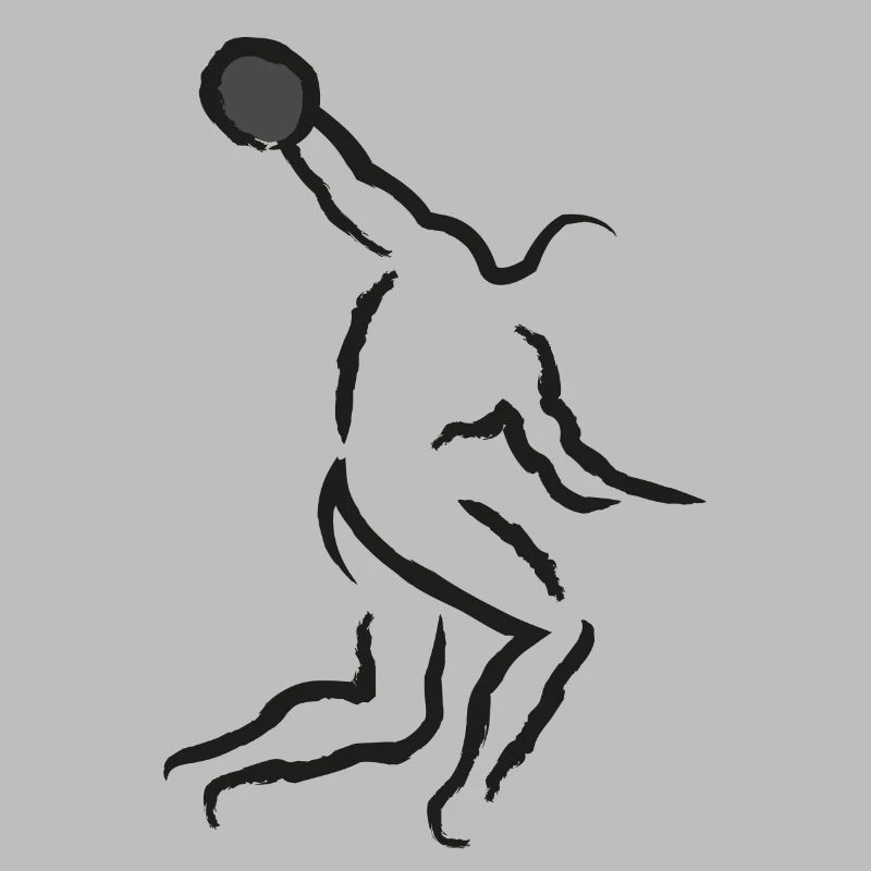 Throwing discus