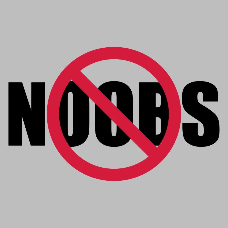 Aucun signe de noobs interdit