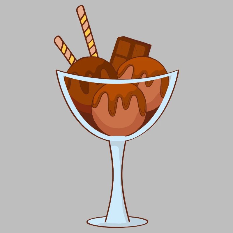 Eis Speiseeis Eiskrem Eiscreme Kugeleis Eisbecher